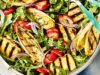 Grilled Endive-and-Halloumi Salad with Strawberries