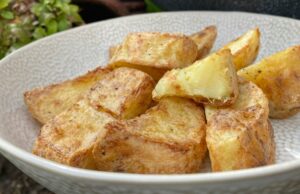 Amazing air fryer roast potato recipe will transform your Sunday lunch