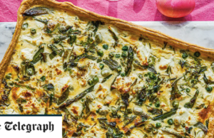 Spring vegetable tart recipe
