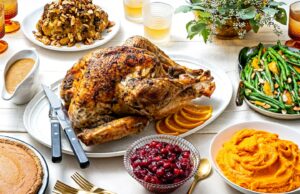 Thanksgiving dinner made from just 20 ingredients